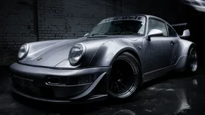 R W B Porsche Classic Enhanced Wallpaper