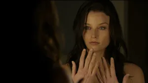 Rachel Nichols Glowing In Portrait Wallpaper