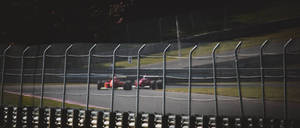 Racing Track Barrier Fence Wallpaper