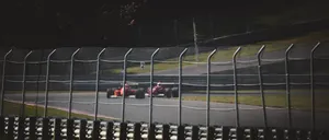 Racing Track Barrier Fence Wallpaper