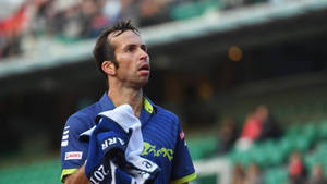 Radek Stepanek Looking Up Wallpaper