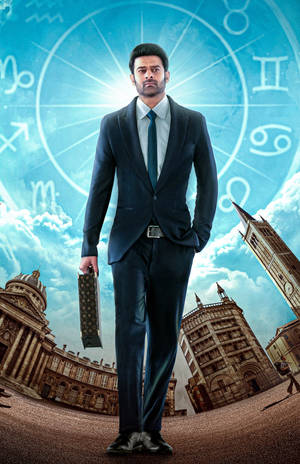 Radhe Shyam Vikramaditya With The Zodiac Sign Wheel Wallpaper