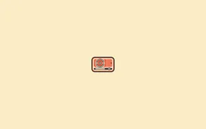 Radio Minimalist Aesthetic Laptop Wallpaper