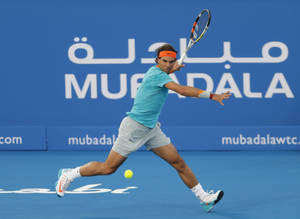 Rafael Nadal Legs Wide-open Pose Wallpaper