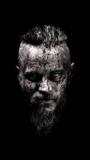 Ragnar Lothbrok 4k Vikings Head Shot Wallpaper