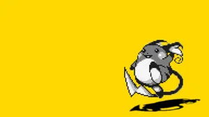 Raichu Pixel Artwork Wallpaper