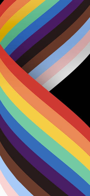 Rainbow Art Ios 16 Wallpaper