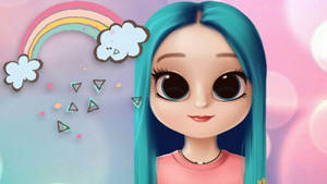 Rainbow Dollify Wallpaper