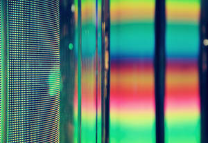 Rainbow Gradient Reflection Wallpaper