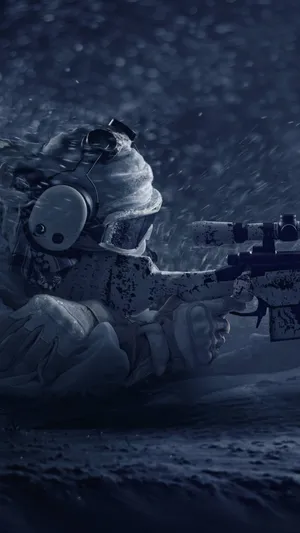 Rainbow Six Siege Snow Brawl Iphone Wallpaper