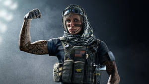 Rainbow Six Valkyrie Flexing Wallpaper