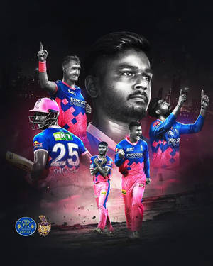 Rajasthan Royals Players Poster Wallpaper