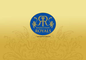 Rajasthan Royals Yellow Background Wallpaper