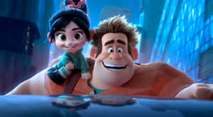 Ralph And Vanellope Ralph Breaks The Internet Wallpaper