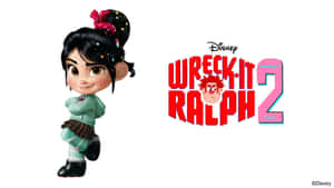 Ralph Breaks The Internet Logo Wallpaper