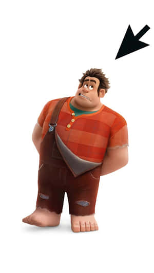 Ralph Breaks The Internet Main Character Wallpaper