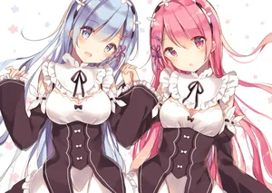 Ram And Rem - Two Sides Of The Story Wallpaper