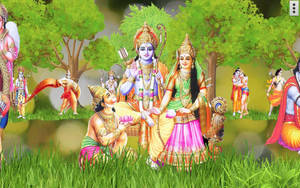 Ram Darbar 4d Wallpaper