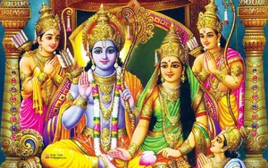 Ram Darbar Maa Sita Wallpaper