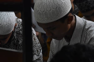 Ramadan Man Wearing Taqiyah Cap Wallpaper