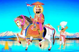 Ramapir Walks On Water Wallpaper