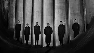 Rammstein Band Portrait Industrial Backdrop Wallpaper