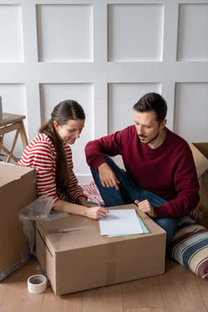 Random People Moving Into New Home Wallpaper