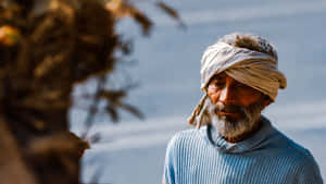 Random Person Wearing A Turban Wallpaper