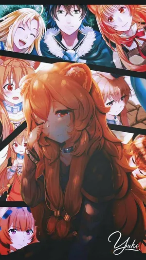 Raphtalia Photo Collage Wallpaper