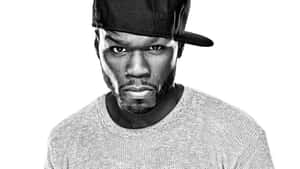 Rapper 50 Cent Performing Concert Wallpaper