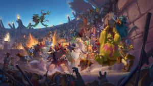 Rastakhan Rumble Art Hearthstone Desktop Wallpaper