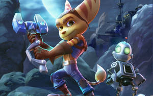 Ratchet And Clank Movie Poster Wallpaper