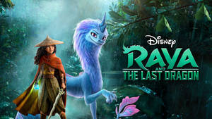 Raya And The Last Dragon Heroes Forest Poster Wallpaper