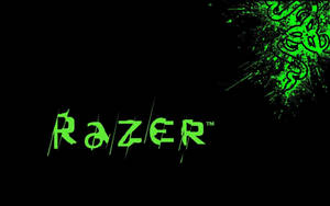 Razer Neon Chroma Font Wallpaper