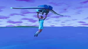 Ready For The Ultimate Battle In Fortnite. Wallpaper