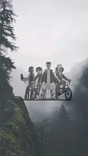 Ready To Go On A Thrilling Adventure Of A Lifetime? Get Ready On A Stranger Things Bike! Wallpaper