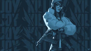 Ready Your Arsenal! Get Prepared To Join The Valorant Fight With Killjoy. Wallpaper