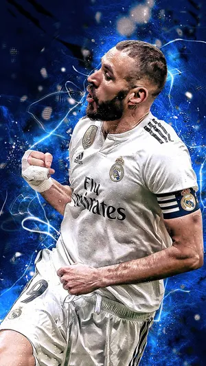 Karim Benzema Phone Wallpaper - Mobile Abyss