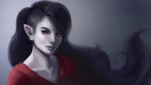 Realistic Art Marceline Wallpaper