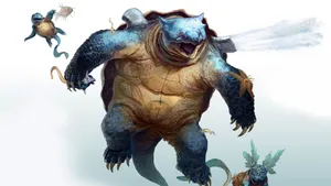 Realistic Blastoise Evolution Wallpaper