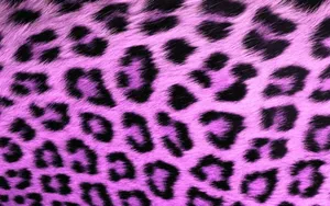 Realistic Furry Cute Leopard Print Wallpaper