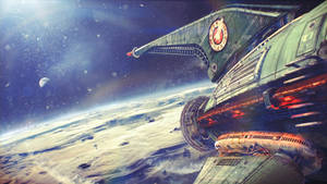 Realistic Futurama Rocket Ship Wallpaper