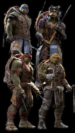 Realistic Teenage Mutant Ninja Turtles Comic Book Wallpaper