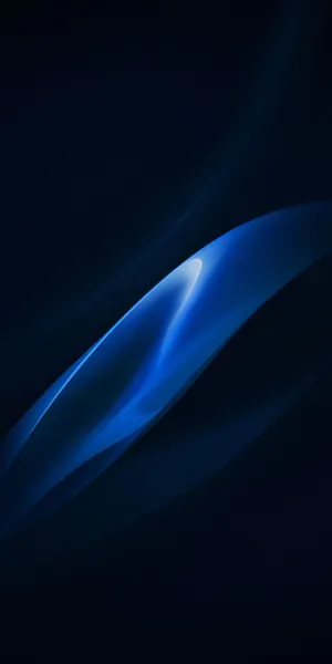 Realme Blue Black Curve Wallpaper