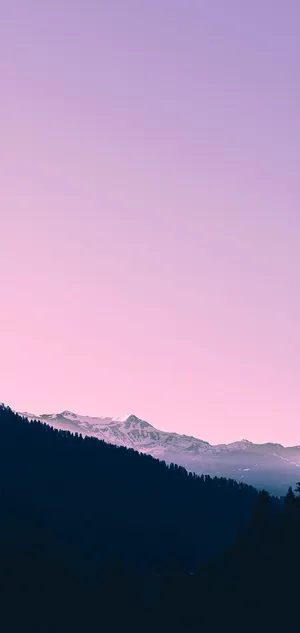 Realme Pink Skies Wallpaper