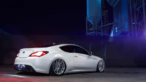 Rear View Of Hyundai Genesis Wallpaper