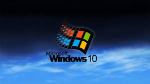 Recreated Windows 95 In Win10 Wallpaper