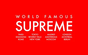 Red 4k Supreme World Famous Wallpaper