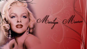 Red Abstract Marilyn Monroe Wallpaper