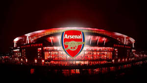 Red Aesthetic Arsenal Stadium Wallpaper